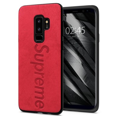 Θήκη Samsung Galaxy S9 Plus Supreme Pattern Cloth Red