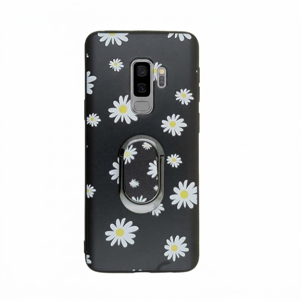 Θήκη Samsung Galaxy S9 Plus Back Cover Weimi Flower Με Βάση Στήριξης  Θήκες Galaxy S9 Plus