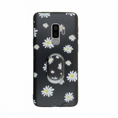 Θήκη Samsung Galaxy S9 Plus Back Cover Weimi Flower Με Βάση Στήριξης 