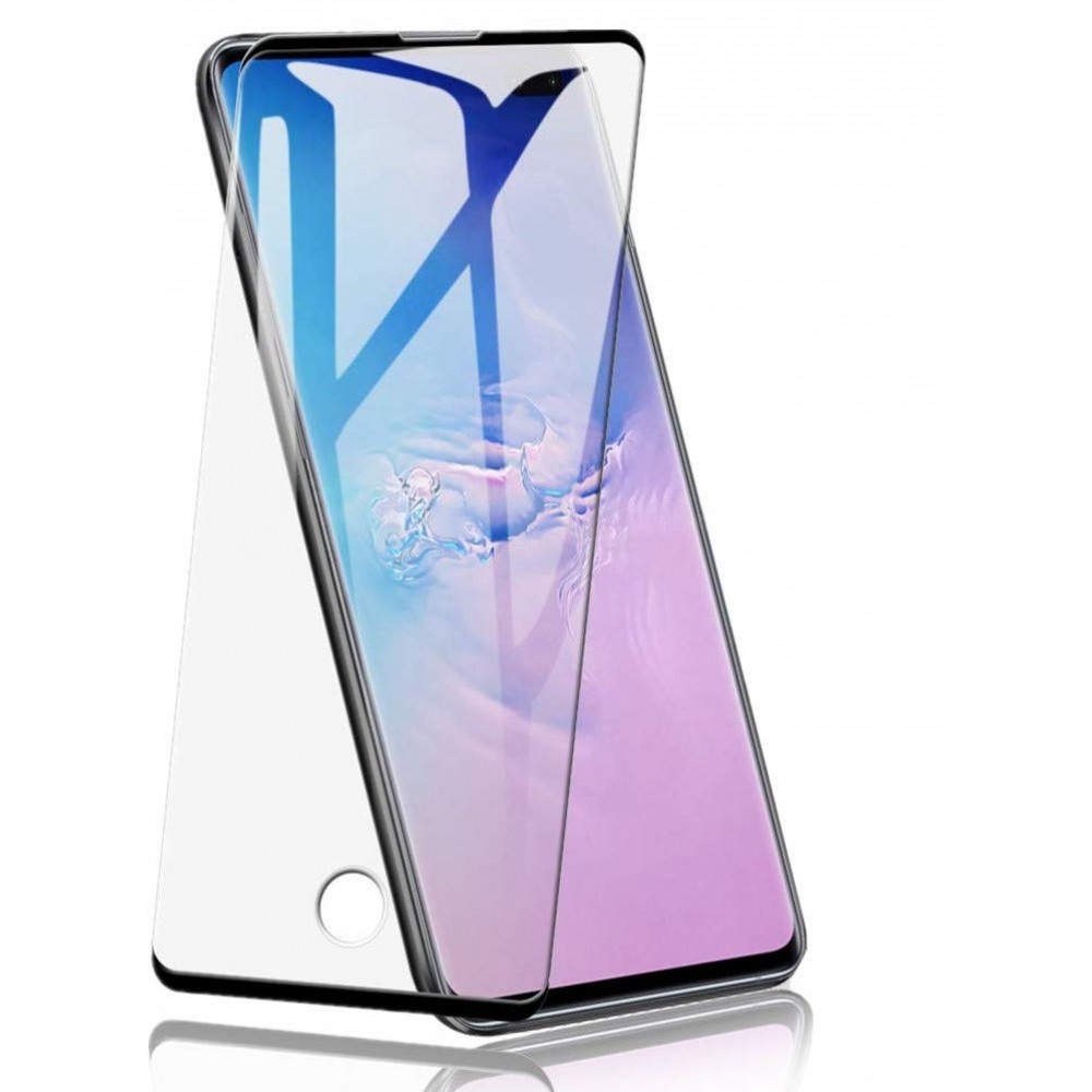 Samsung Galaxy S10 Plus 3D Full Face Προστατευτικό Οθόνης Αντιχαρακτικό Γυαλί –Μαύρο Προστασία οθόνης