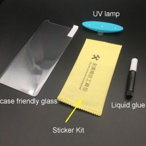 Samsung Galaxy S9 Curved Liquid UV Tempered Glass With UV NanoScale Light Προστασία οθόνης