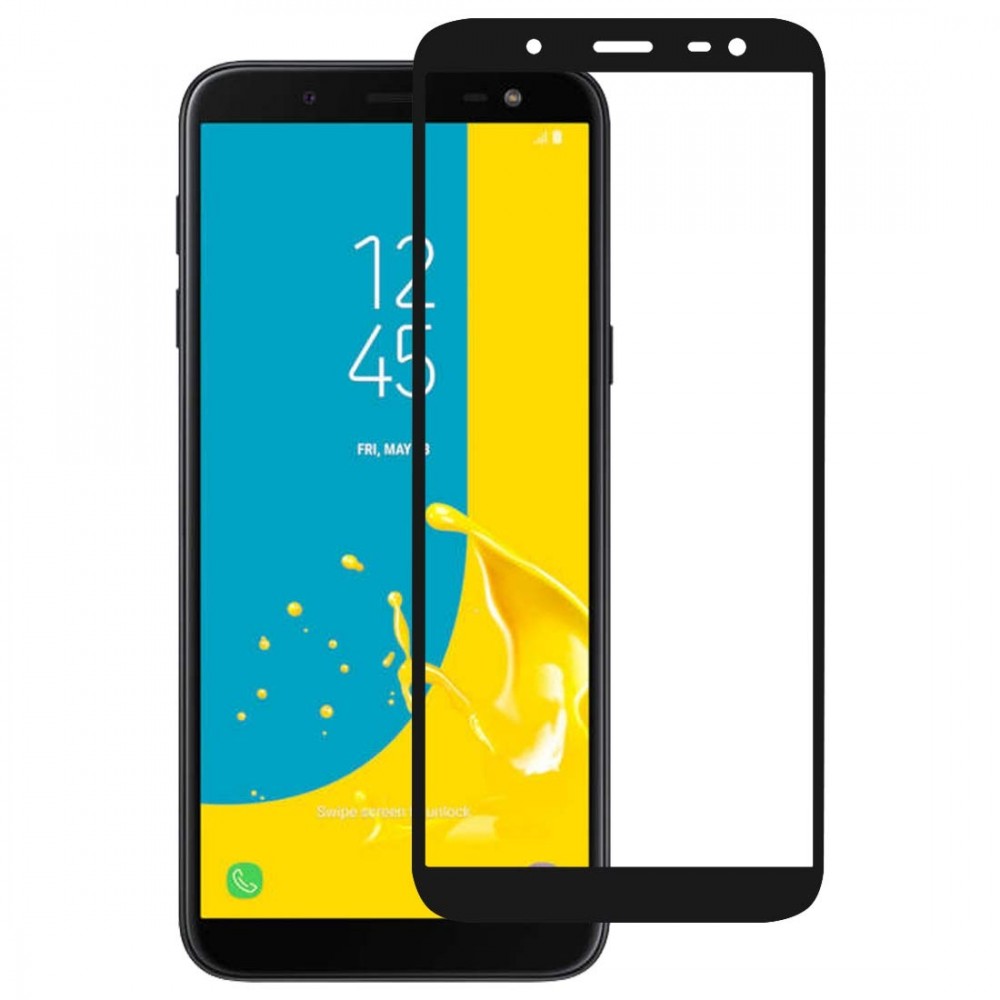 Samsung Galaxy J6 2018 3D Full Face Προστατευτικό Οθόνης Αντιχαρακτικό Γυαλί –Μαύρο Προστασία οθόνης