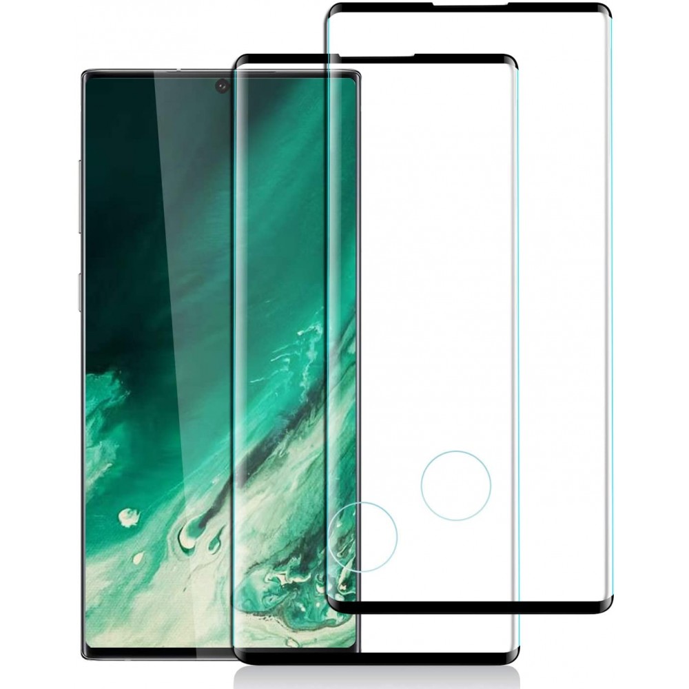 Samsung Galaxy Note 10 Plus 3D Full Face Προστατευτικό Οθόνης Αντιχαρακτικό Γυαλί –Μαύρο Προστασία οθόνης