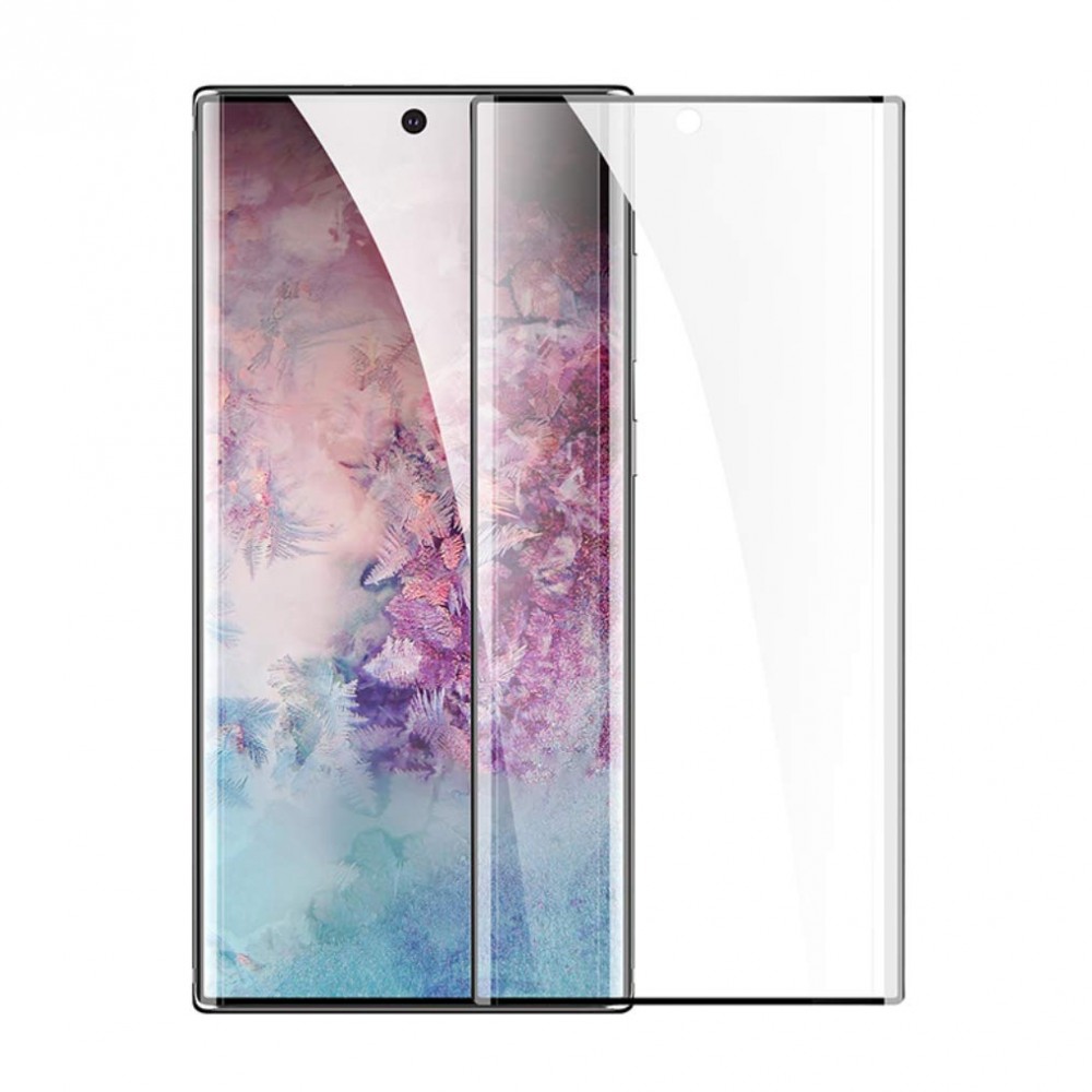 Samsung Galaxy Note 20 Full Face Curved 3D Αντιχαρακτικό Γυαλί 9H Tempered Glass-Μαύρο Προστασία οθόνης