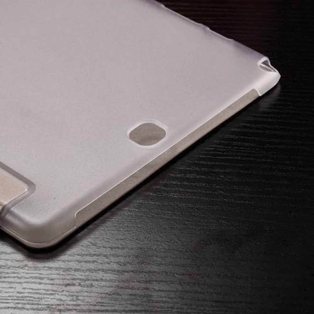 Θήκη Samsung Galaxy Tab E  Δερματίνη με πίσω Κάλυμμα Σιλικόνης Ultra Slim Cover -Σκούρο Μπλε  Θήκες Smartphone