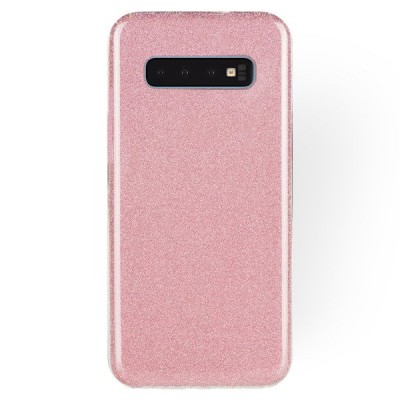 Θήκη Samsung Galaxy S10 Glitter Shine Cover Hard Case -Ροζ
