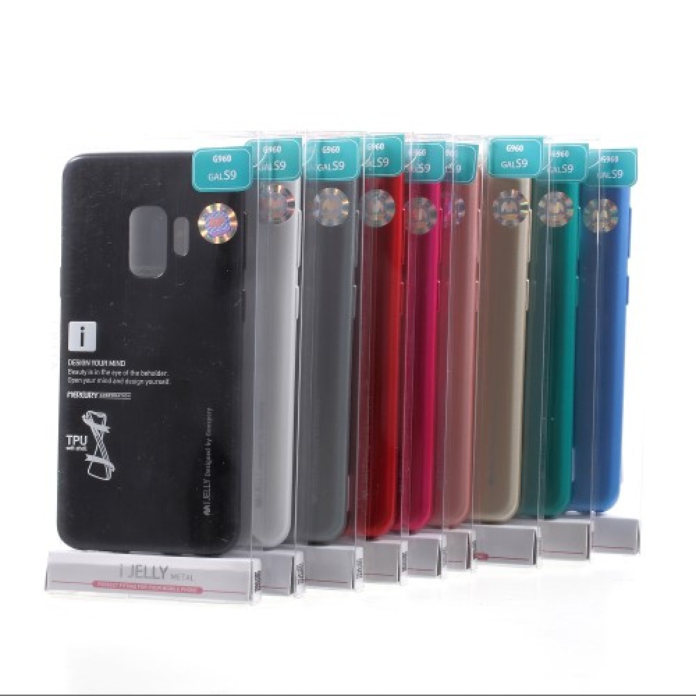 Θήκη Samsung Galaxy S9 iJelly Metal Mercury G960- Black Θήκες Smartphone
