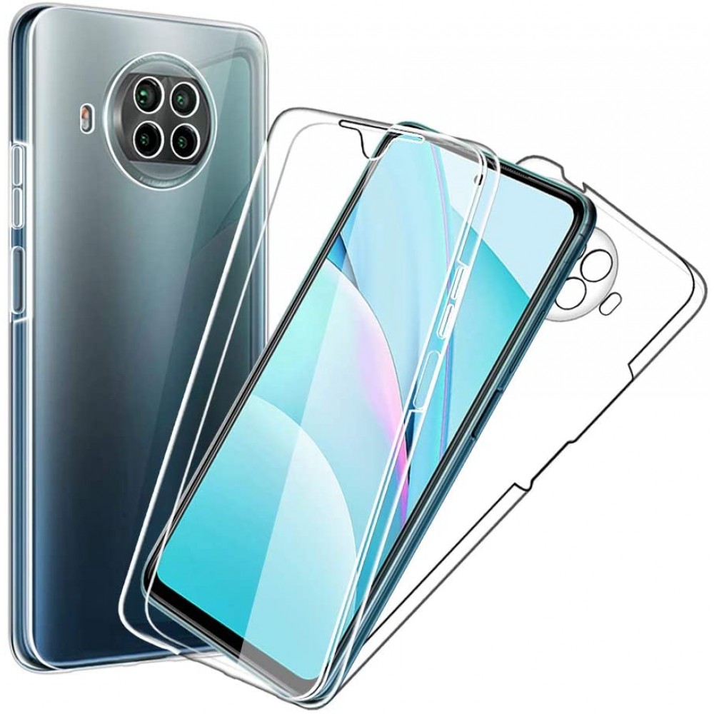 Xiaomi Mi 10T Lite Θήκη 360 protection front and back full body- Διάφανη Θήκες Smartphone