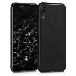 Θήκη Σιλικόνης Xiaomi Redmi 7 Soft matte tpu  - Black Θήκες Smartphone