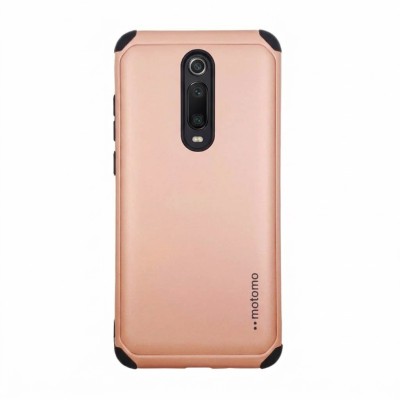 Θήκη Xiaomi Mi 9T / Mi 9T Pro / Redmi K20 Pro Motomo Tough Armor Back Cover Υβριδική κατασκευή -Rose Gold