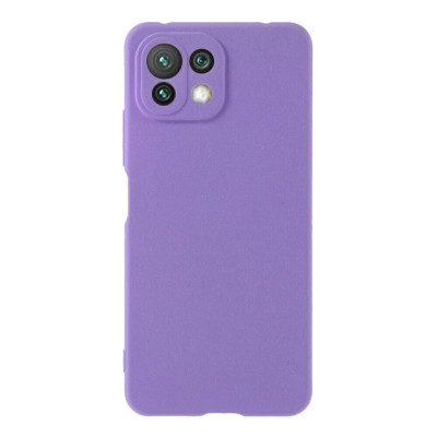 Θήκη Σιλικόνης Για Xiaomi Mi 11 Lite 4G / 5G Soft Case 2.0mm –Μωβ