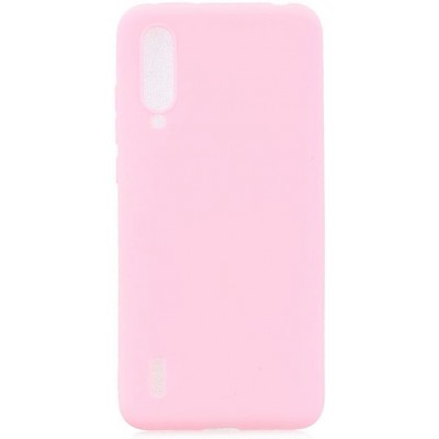 Θήκη Xiaomi Mi 9 Lite  Σιλικόνης Back cover soft matte tpu -Pink