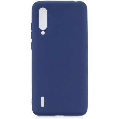 Θήκη Xiaomi Mi 9 Lite  Σιλικόνης Back cover soft matte tpu -Dark Blue