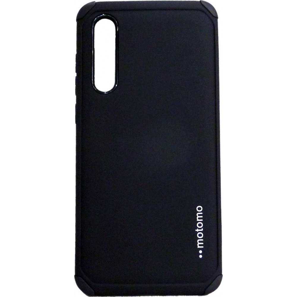 Θήκη Xiaomi Mi 9 Motomo Back Cover Υβριδική κατασκευή  -Μαύρο Θήκες Smartphone