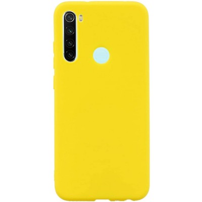 Θήκη Σιλικόνης Slim Fit Για Xiaomi Redmi Note 8T –Κίτρινο