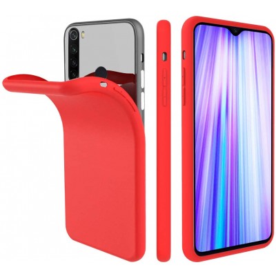 Θήκη Σιλικόνης Slim Fit Για Xiaomi Redmi Note 8T –Κόκκινο