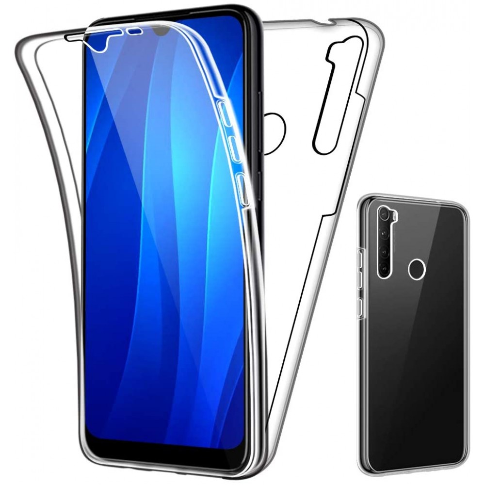Xiaomi Redmi Note 8T Θήκη 360 protection front and back full body- Διάφανη Θήκες Smartphone