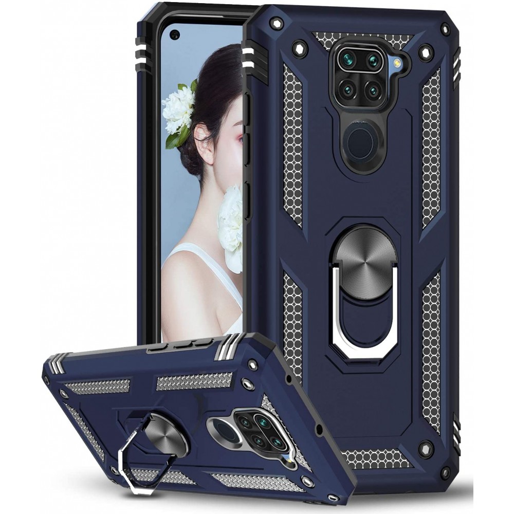 Θήκη Xiaomi Redmi Note 9 Rugged Armor Cover -Σκούρο Μπλε Θήκες Smartphone