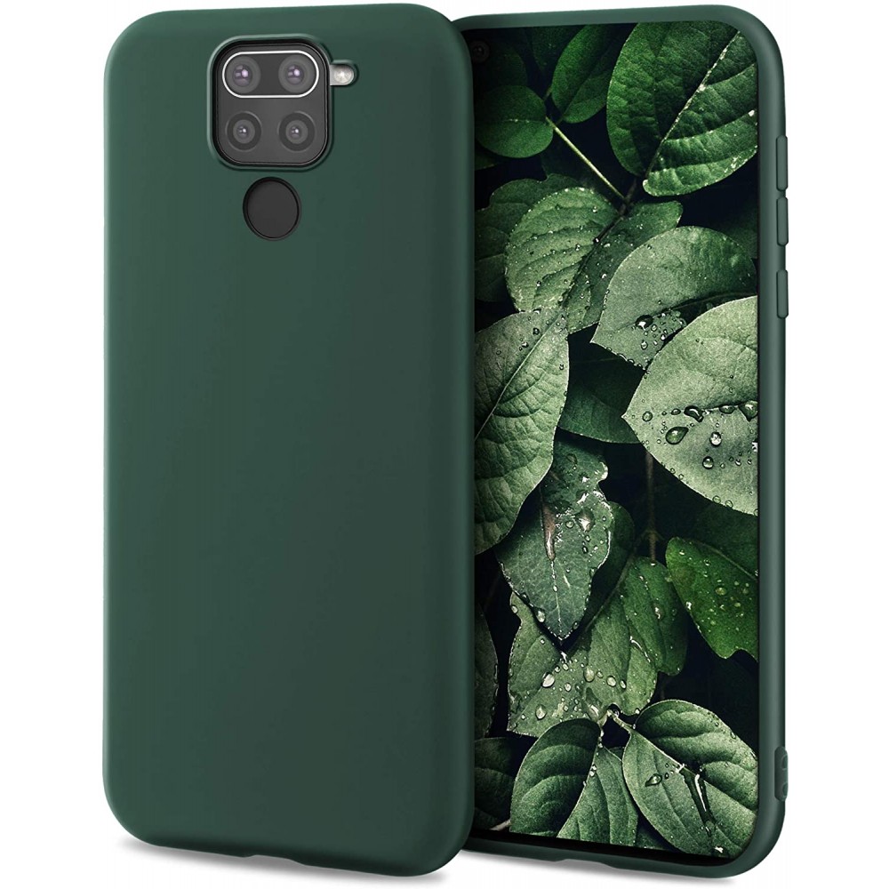 Θήκη Σιλικόνης Για Xiaomi Redmi Note 9 Soft Case 2.0mm –Σκούρο Πράσινο Θήκες Smartphone