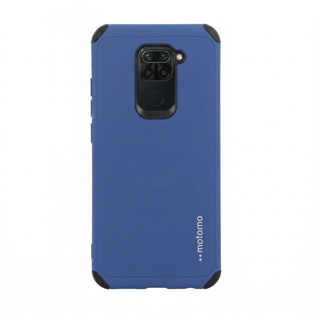 Θήκη Xiaomi Redmi Note 9 Motomo Back Cover Υβριδική κατασκευή  -Μπλε Θήκες Smartphone