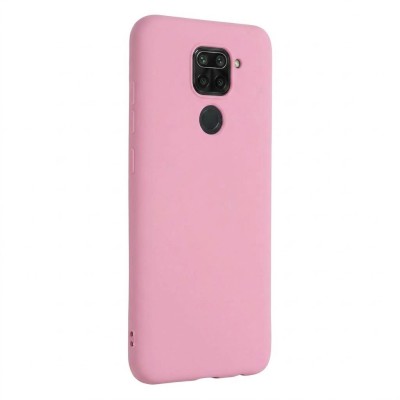 Θήκη Σιλικόνης Slim Fit Για Xiaomi Redmi Note 9 –Ροζ