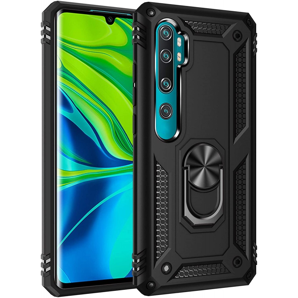 Θήκη Xiaomi Mi Note 10 / Note 10 Pro Rugged Armor Cover -Μαύρο Θήκες Smartphone