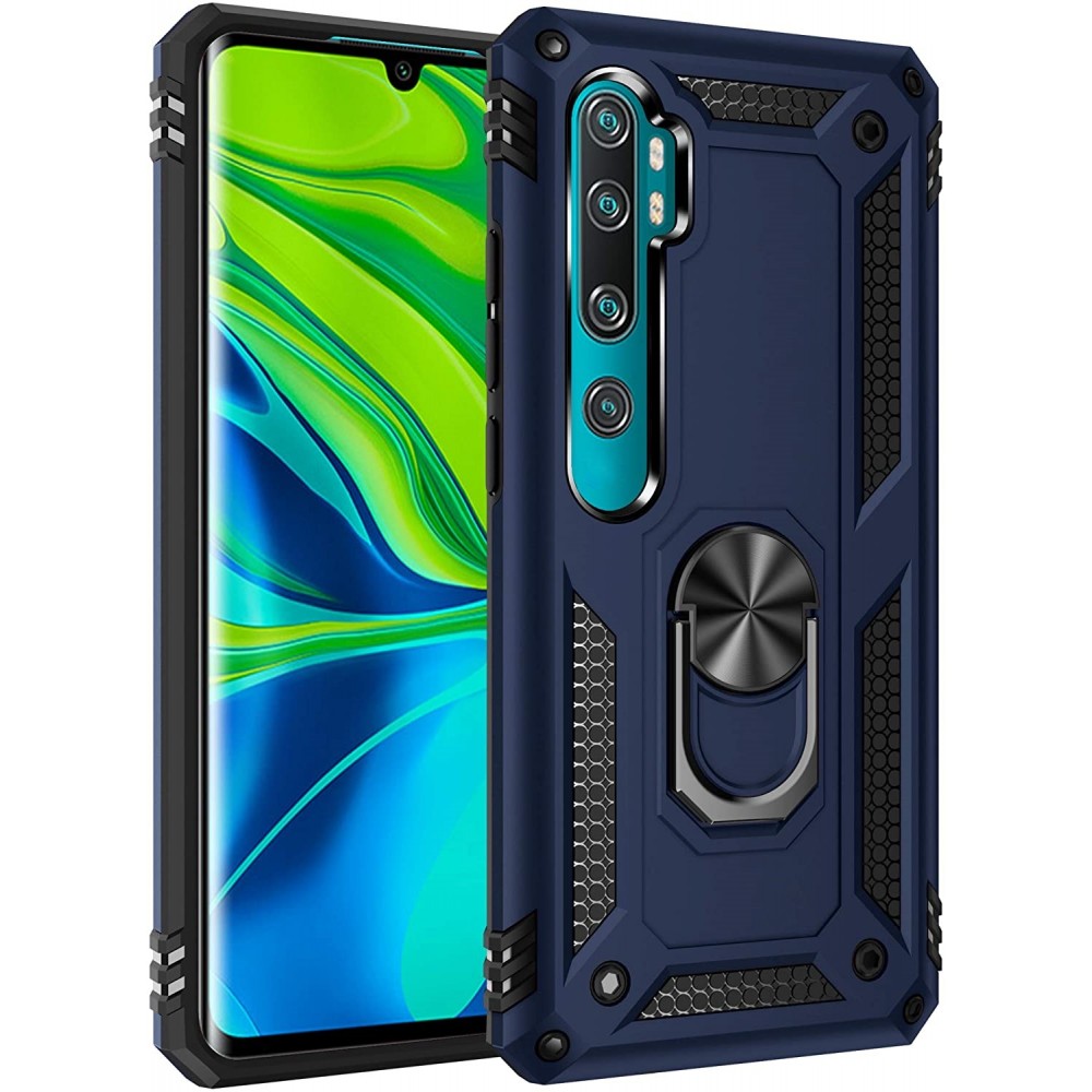 Θήκη Xiaomi Mi Note 10 / Note 10 Pro Rugged Armor Cover -Σκούρο Μπλε Θήκες Smartphone