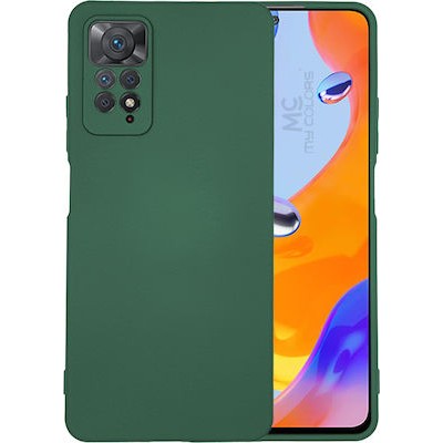 Θήκη Σιλικόνης Για Xiaomi Redmi Note 11 Pro / Note 11 Pro 5G / Poco X4 Pro 5G Soft Case 2.0mm –Σκούρο Πράσινο