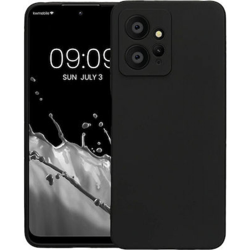 Θήκη Σιλικόνης Για Xiaomi Redmi Note 12 4G Soft Case 2.0mm –Μαύρο Θήκες Smartphone