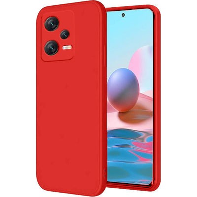 Θήκη Σιλικόνης Για Xiaomi Redmi Note 12 Pro 5G / Poco X5 Pro 5G Soft Case 2.0mm –Κόκκινο