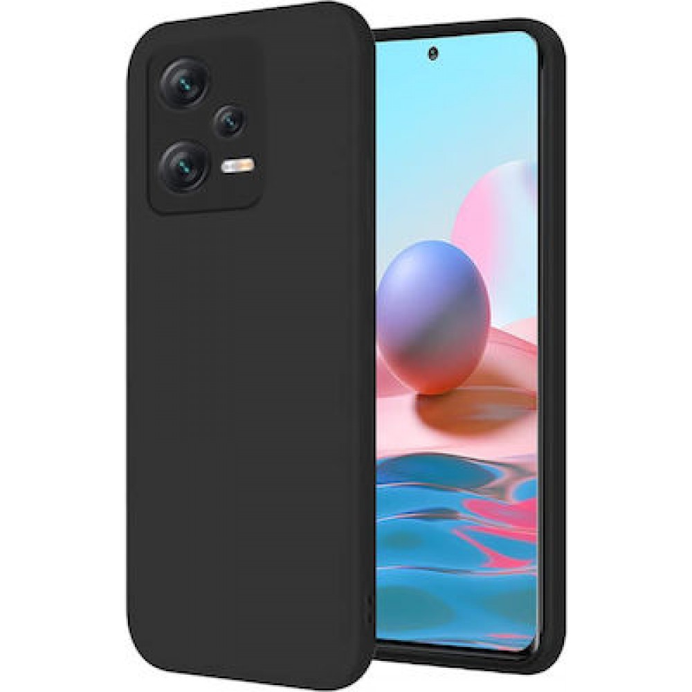 Θήκη Σιλικόνης Για Xiaomi Redmi Note 12 Pro 5G / Poco X5 Pro 5G Soft Case 2.0mm –Μαύρο Θήκες Smartphone