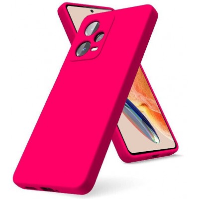 Θήκη Σιλικόνης Για Xiaomi Redmi Note 12 Pro Plus 5G Soft Case 2.0mm –Φούξια