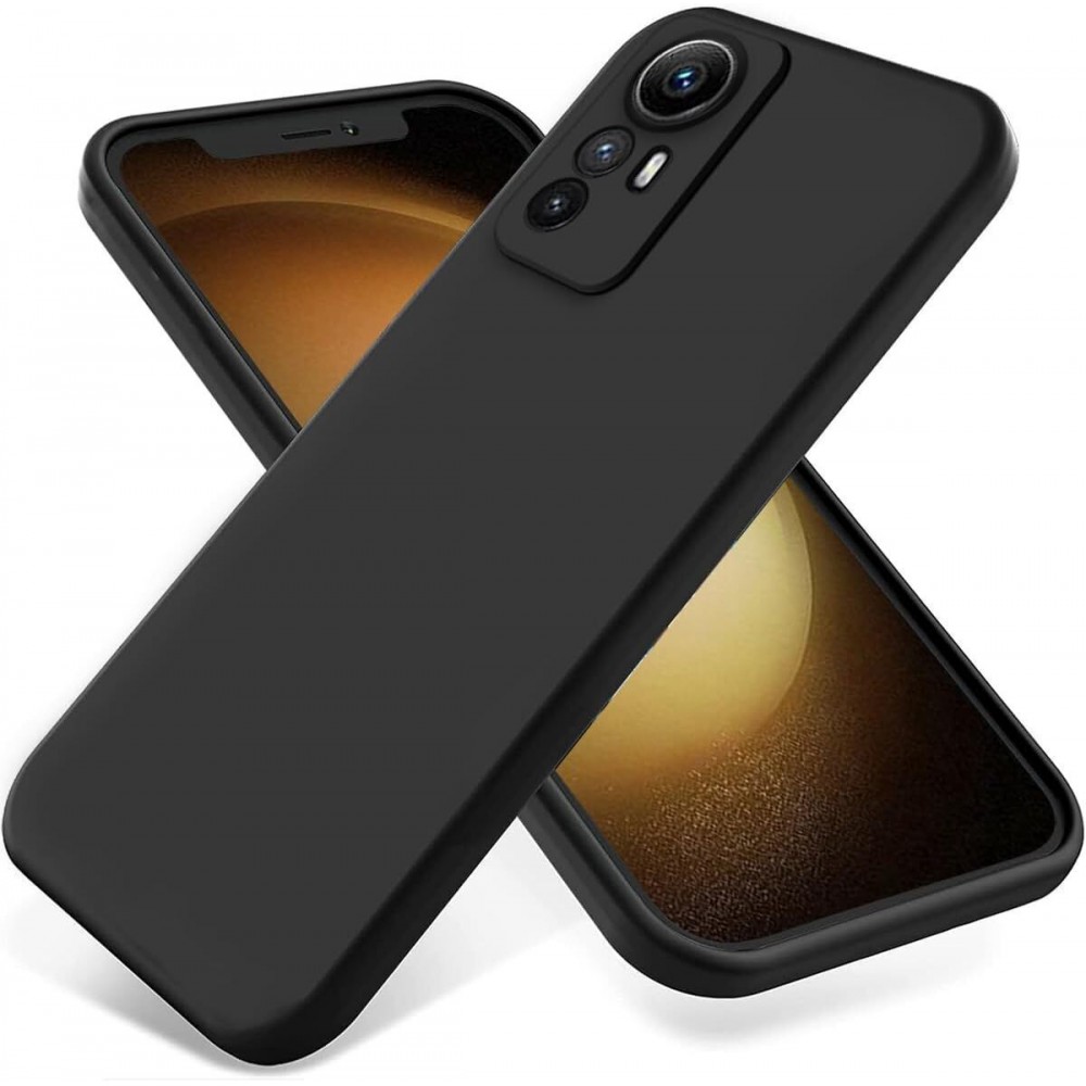 Θήκη Σιλικόνης Για Xiaomi Redmi Note 12S Soft Case 2.0mm –Μαύρο Θήκες Xiaomi Redmi Note 12S