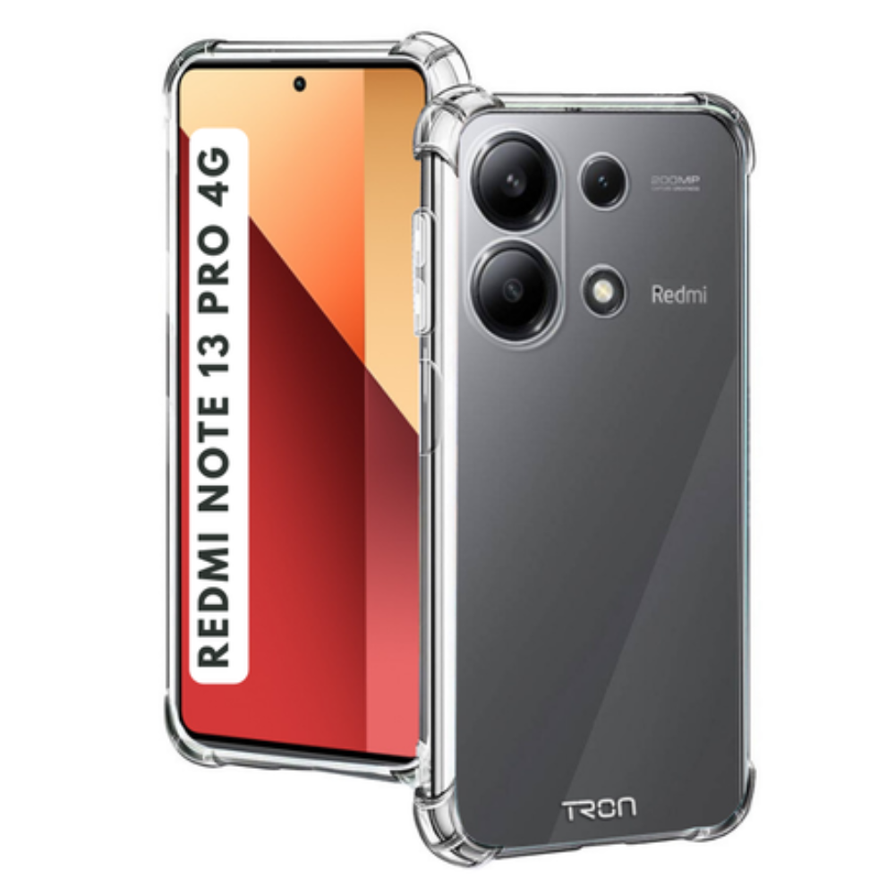 Θήκη Xiaomi Redmi Note 13 Pro 4G / Poco M6 Pro 4G Σιλικόνης Anti Shock 1.5mm -Διάφανη Θήκες Smartphone