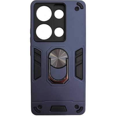 Θήκη Xiaomi Redmi Note 13 4G Hybrid Shockproof Armor Case Stand Metal Ring -Μπλε