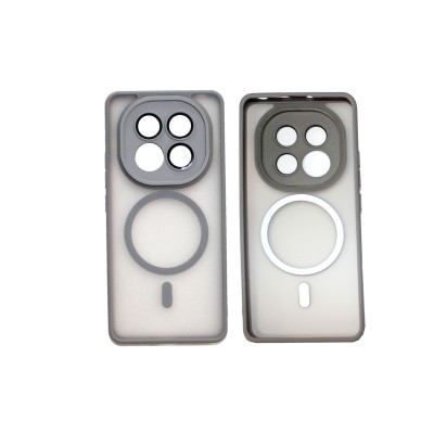 Θήκη Xiaomi Redmi Note 14 Pro Plus 5G Back Cover Ημιδιάφανη Electro Magsafe -Γκρι