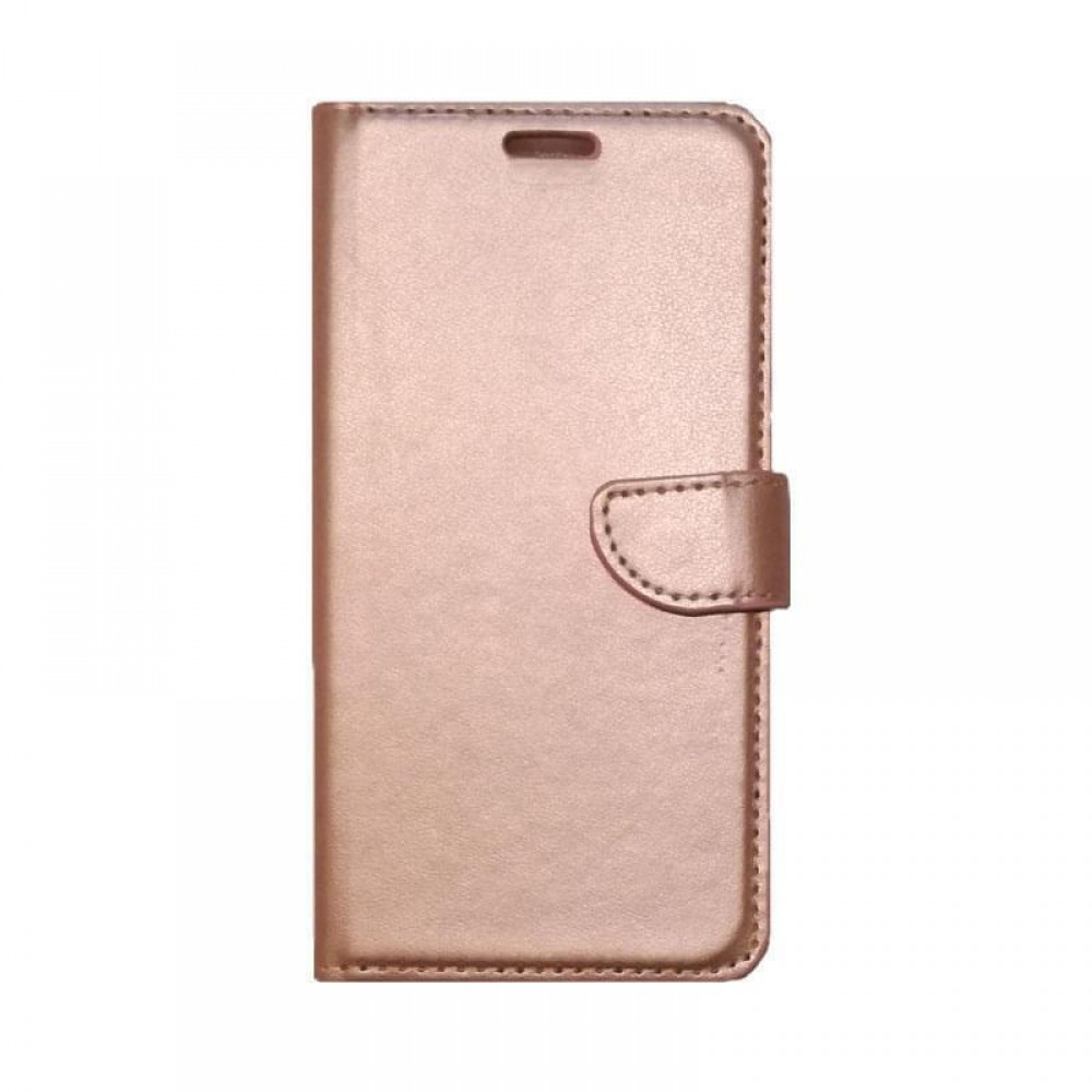 Θήκη Xiaomi Redmi 9T / 9 Power / Note 9 4G / Poco M3 Soft TPU&PU Leather Flip  Βιβλίο Smart Magnet -Rose Gold Θήκες Smartphone