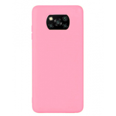 Θήκη Σιλικόνης Slim Fit Για Xiaomi Poco X3 / Poco X3 NFC / Poco X3 Pro –Ροζ