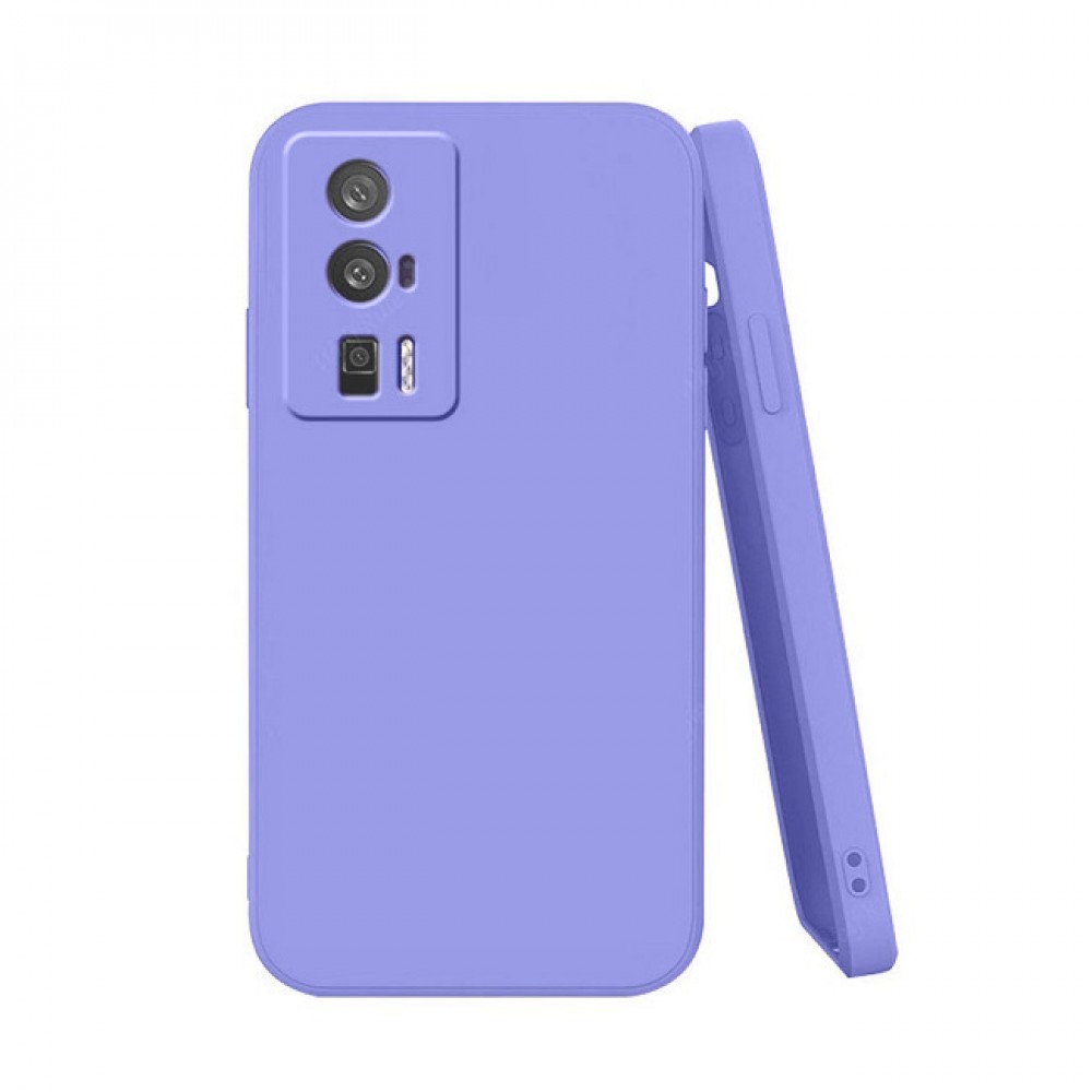 Θήκη Σιλικόνης Για Xiaomi Poco F5 Pro Soft Case 2.0mm –Λιλά Θήκες Smartphone