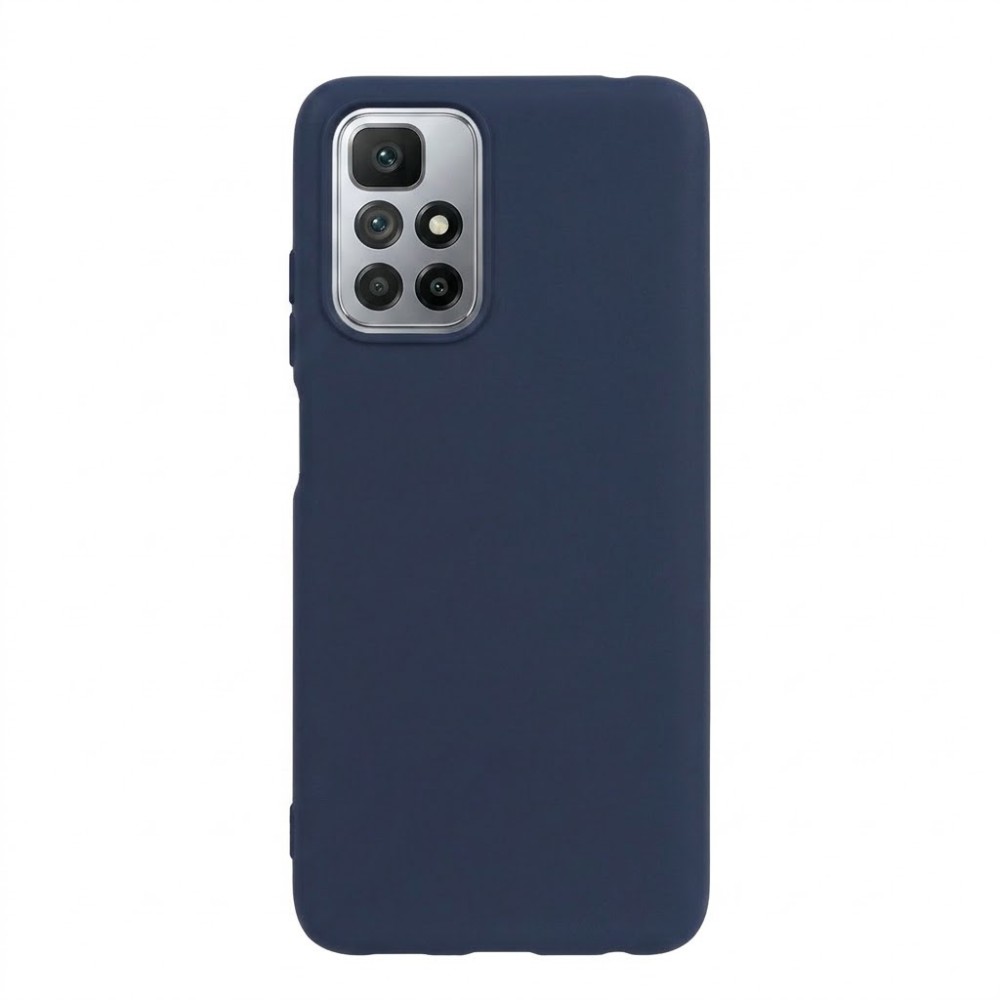 Θήκη Σιλικόνης Slim Fit Για Xiaomi Redmi 10 / Redmi 10 2022 –Σκούρο Μπλε Θήκες Smartphone