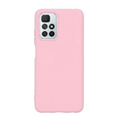 Θήκη Σιλικόνης Slim Fit Για Xiaomi Redmi 10 / Redmi 10 2022 –Ροζ