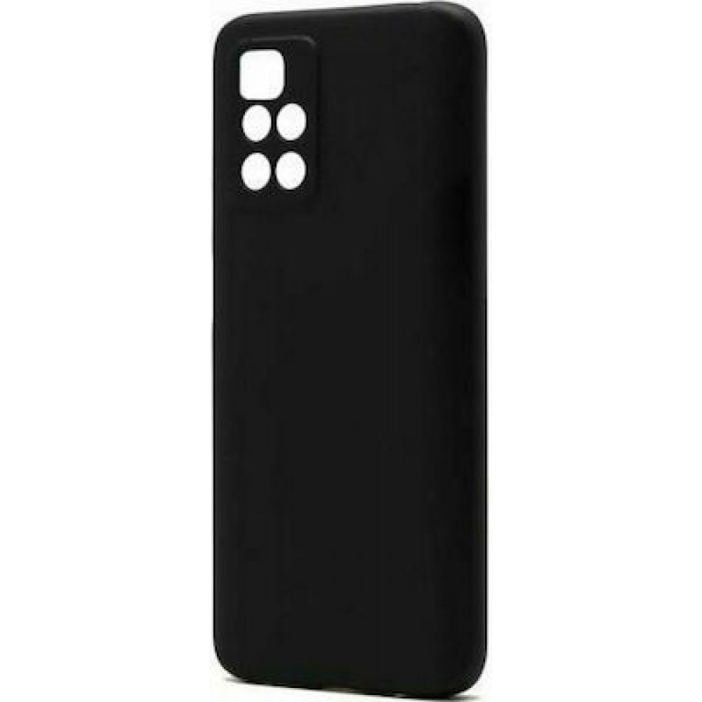Θήκη Xiaomi Redmi 10 / Redmi 10 2022 Σιλικόνης Back cover soft matte tpu -Μαύρη  Θήκες Xiaomi Redmi 10 / Redmi 10 2022