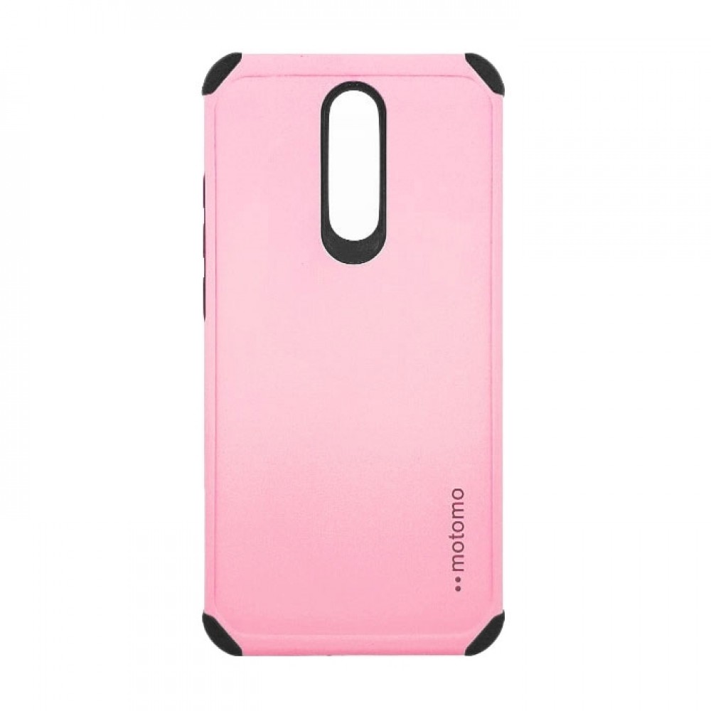 Θήκη Xiaomi Redmi 8 / 8A Motomo Back Cover Υβριδική κατασκευή  -Ροζ  Θήκες Smartphone