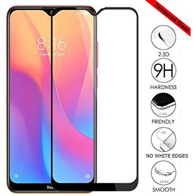 Xiaomi Redmi 8 Full Face Curved Black Αντιχαρακτικό Γυαλί 9H Tempered Glass