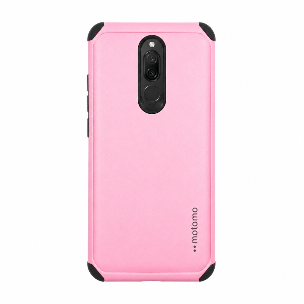 Θήκη Xiaomi Redmi 8 / 8A Motomo Back Cover Υβριδική κατασκευή  -Ροζ  Θήκες Smartphone