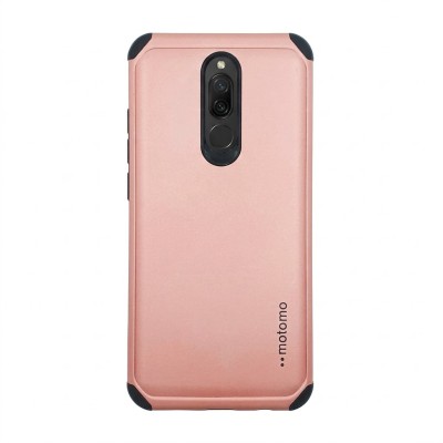 Θήκη Xiaomi Redmi 8 / 8A Motomo Back Cover Υβριδική κατασκευή  -Ροζ Χρυσό