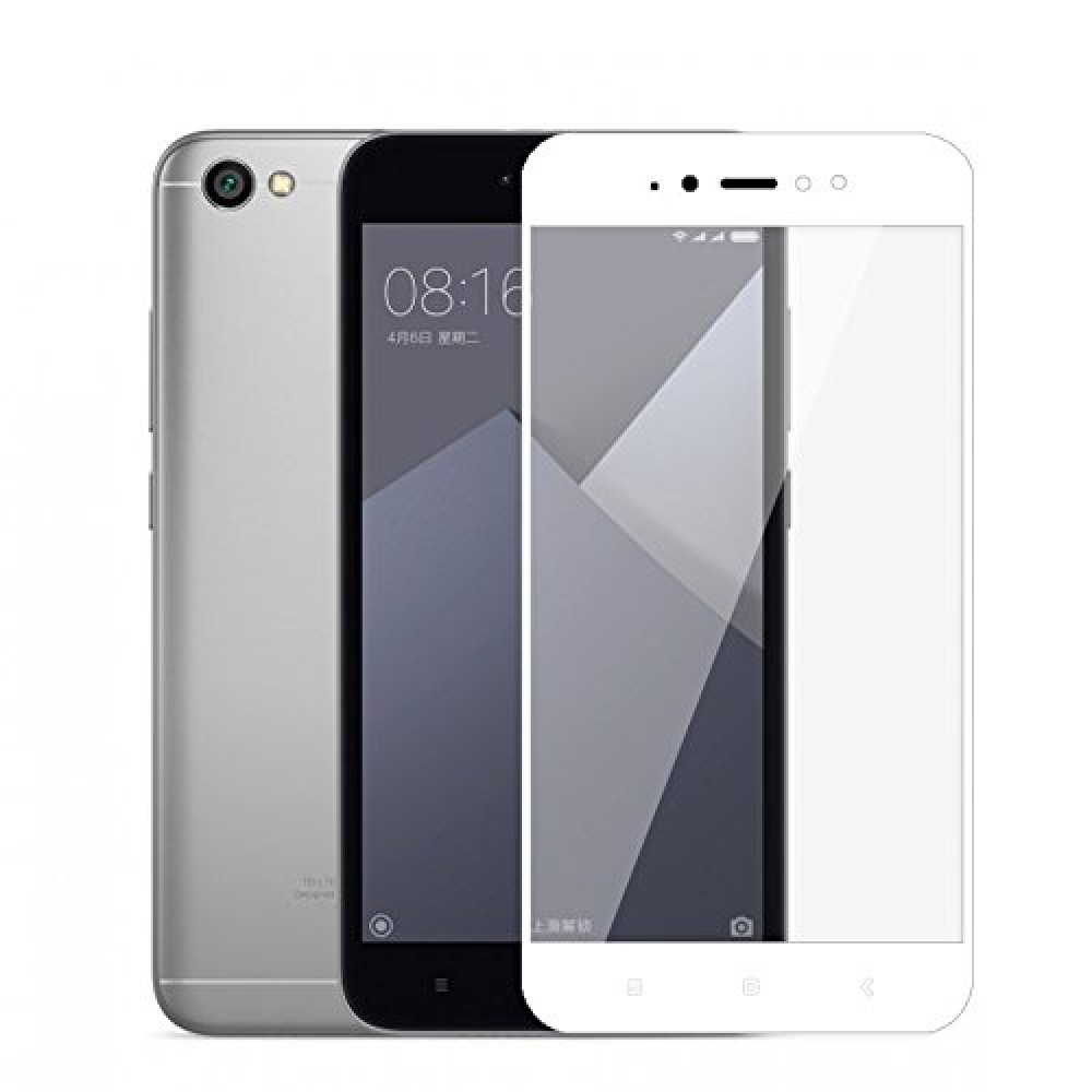 Xiaomi Redmi 5A 3D Full Face Προστατευτικό Οθόνης Αντιχαρακτικό Γυαλί –Λευκό Προστασία οθόνης