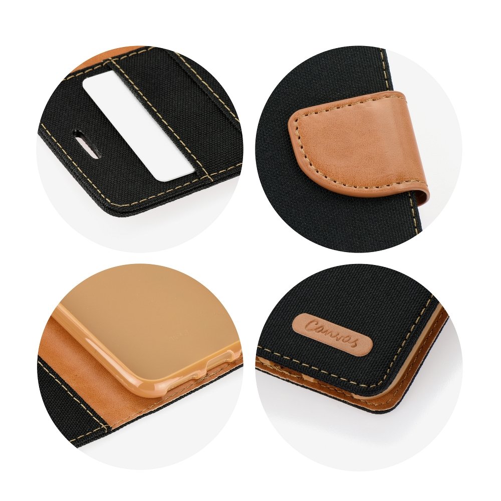 Θήκη iPhone 7 / 8 Plus Wallet Case Πορτοφόλι με δυνατότητα Stand‏ -Μαύρο Καφέ Θήκες iPhone