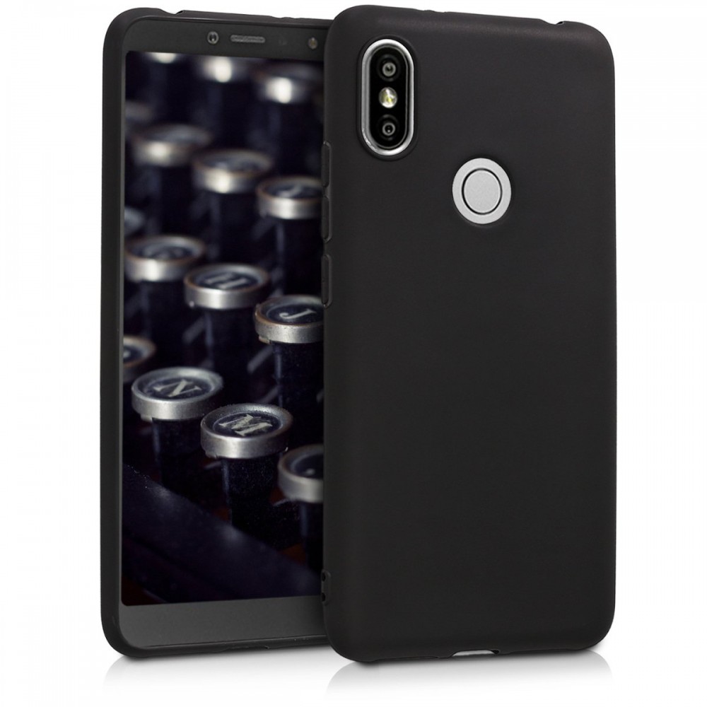 Θήκη Xiaomi Redmi S2 2018 Σιλικόνης Tpu Soft Flexible -Black  Θήκες Smartphone