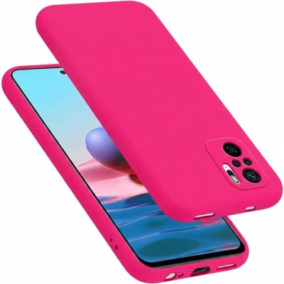Θήκη Σιλικόνης Slim Fit Για Xiaomi Redmi Note 10 4G / Note 10s –Φούξια